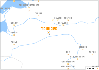 map of Yamkovo