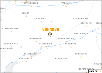 map of Yamnaya