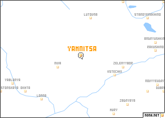 map of Yamnitsa