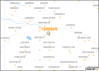 map of Yamnovo