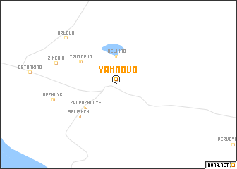 map of Yamnovo