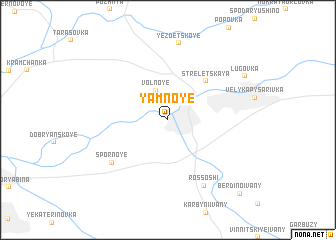 map of Yamnoye
