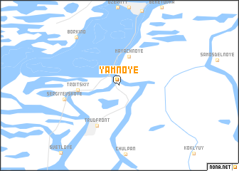 map of Yamnoye