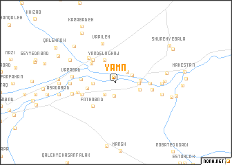 map of Yamn