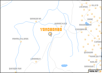 map of Yamobamba