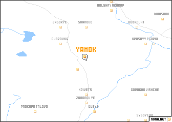 map of Yamok