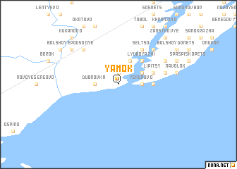 map of Yamok