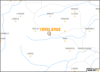 map of Yamolende