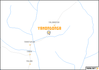 map of Yamondonga