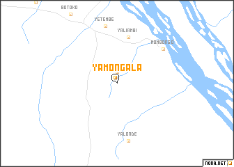 map of Yamongala