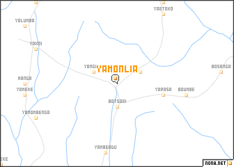 map of Yamonlia