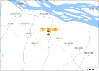 map of Yamonono