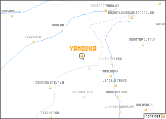 map of Yamovka