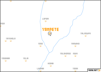 map of Yampete