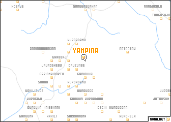 map of Yampina