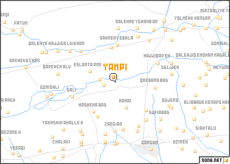 map of Yāmpī