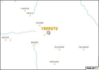 map of Yamputu