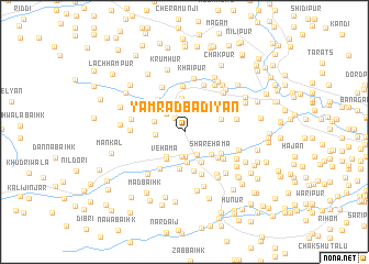 map of Yamrad Badiyān