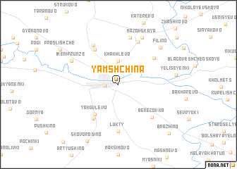 map of Yamshchina