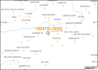 map of Yam-Stolypino