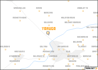 map of Yamuga