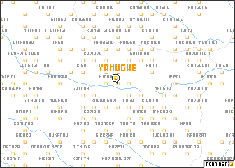 map of Yamugwe