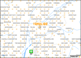 map of Ya-mu-liao