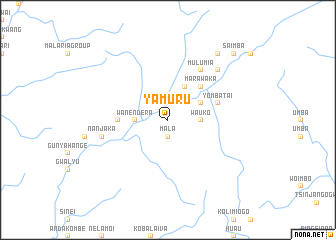 map of Yamuru