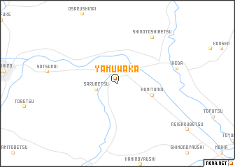 map of Yamuwaka