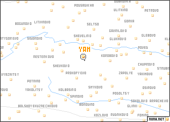 map of Yam
