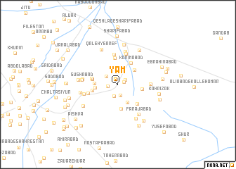 map of Yām