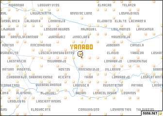 map of Yanabo