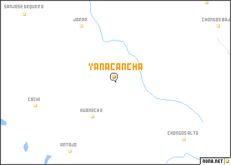 map of Yanacancha