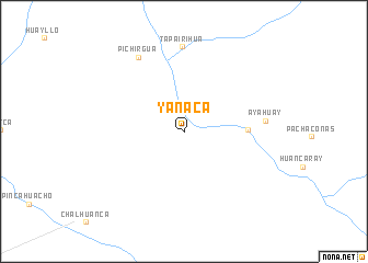 map of Yanaca