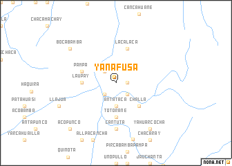 map of Yanafusa