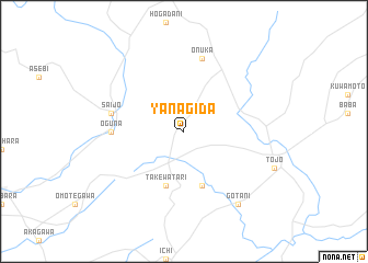 map of Yanagida