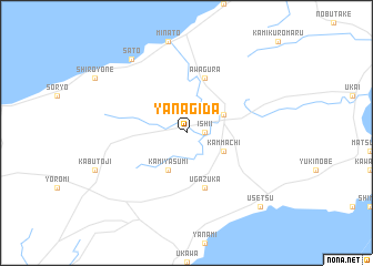 map of Yanagida