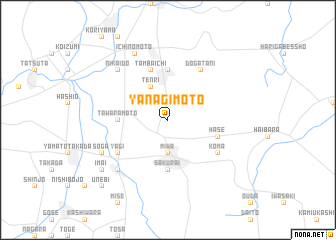 map of Yanagimoto