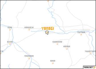 map of Yanagi