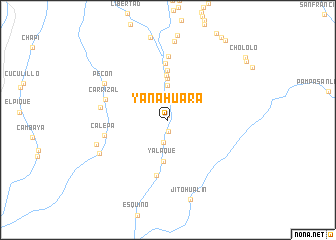 map of Yanahuara