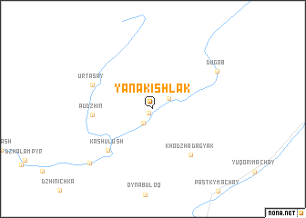 map of Yanakishlak