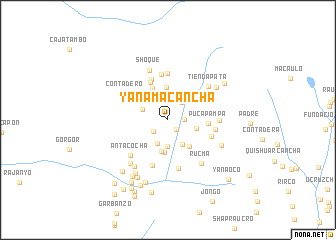 map of Yanamacancha