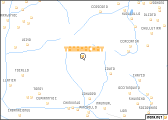 map of Yanamachay