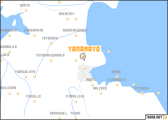 map of Yanamayo