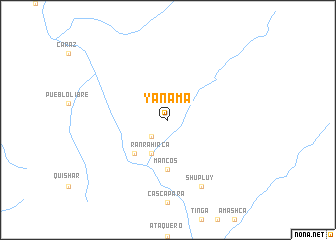 map of Yanama