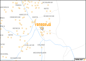 map of Yana Orjo