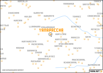 map of Yanapaccha