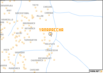 map of Yanapaccha