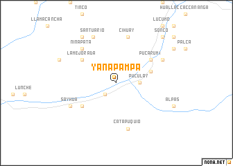 map of Yanapampa