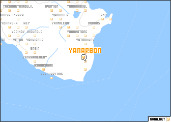map of Yanarbon